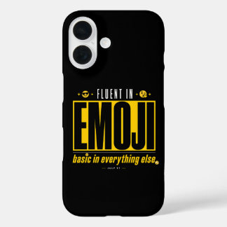 Beheersing van Emoji iPhone 16 Hoesjes | Grappige 