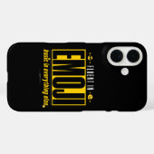 Beheersing van Emoji iPhone 16 Hoesjes | Grappige (Achterkant (horizontaal))