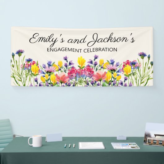 Beheerspartij Felebratie Wildbloemen Naam Spandoek (Beurs)