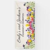 Beheerspartij Felebratie Wildbloemen Naam Spandoek (Verticaal)