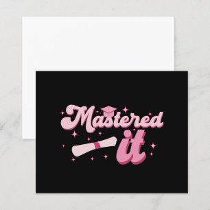 Beheerst Het Afgestudeerd Master MBA Afstuderen