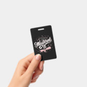Beheerst Het Afgestudeerd Master MBA Afstuderen Badge (Handheld)