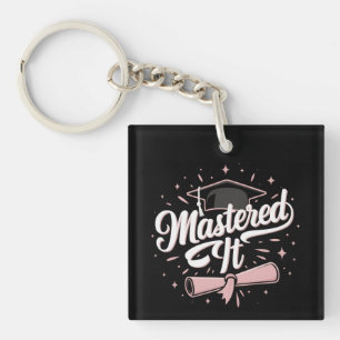 Beheerst Het Afgestudeerd Master MBA Afstuderen Sleutelhanger