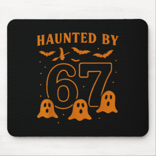 Behekst door 67 Meme Halloween Geest Grafisch Muismat