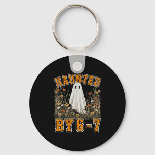 Behekst Door 6 7 Geest Bloemig 67 Meme Halloween Z Sleutelhanger