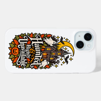 Behekst & Heel Onbeschikbaar Vintage Halloween Cas iPhone 15 Case
