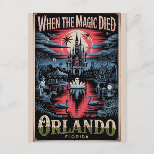 Behekst Orlando Oude Horror Reizen Briefkaart