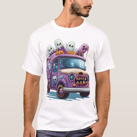 Behekste IJscowagen T-shirt (Voorkant)