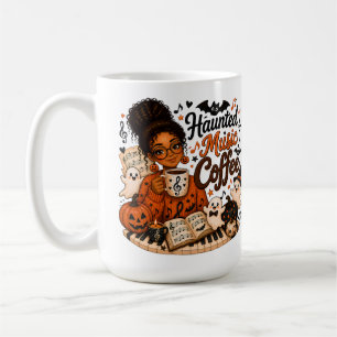 Behekste muziek koffie Halloween piano mok cadeau
