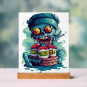 Behekste Sushi Chef Acryl Bord (Neutraal)