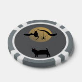 Behekste Volle Maan Pokerchip (Enkel)
