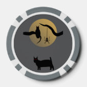 Behekste Volle Maan Pokerchip (Achterkant)