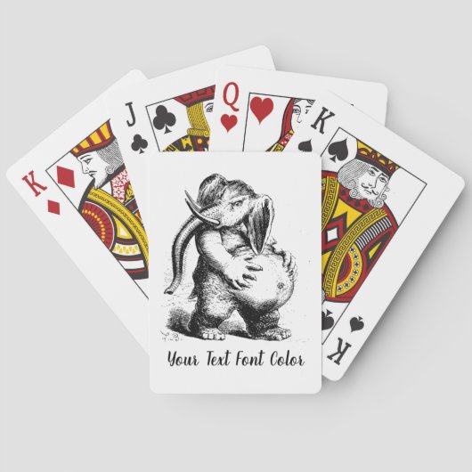 Behemoth Demon Pokerkaarten (Achterkant)