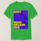 Beheren stoppen t-shirt (Design voorkant)