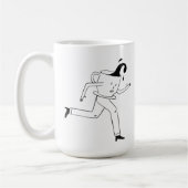 Behind every successful person is a strong cup koffiemok (Links)