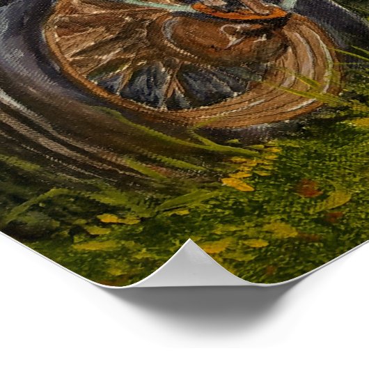 Behind the Barn Poster (Hoek)