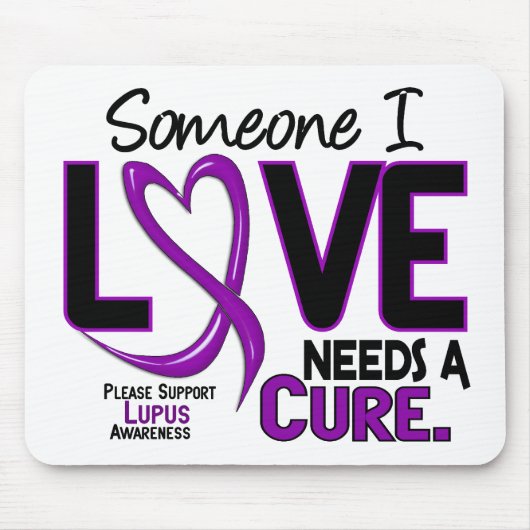 BEHOEFT EEN CURE 2 LUPUS T-Shirts & Cadeaus Muismat (Voorkant)