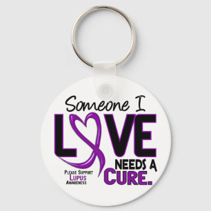 BEHOEFT EEN CURE 2 LUPUS T-Shirts & Cadeaus Sleutelhanger