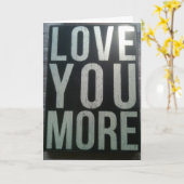 "BEHOEFT U MEER MISSEN U NOG MEER" KAART (Gele Bloem)