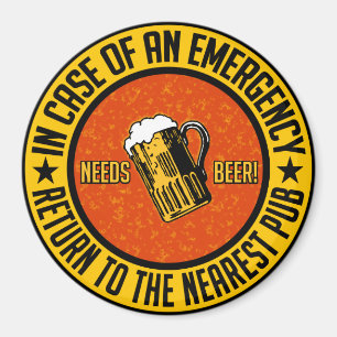 BEHOEFTE AAN BEER! magneet