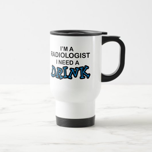 Behoefte aan een Drink - Radioloog Reisbeker (Rechts)
