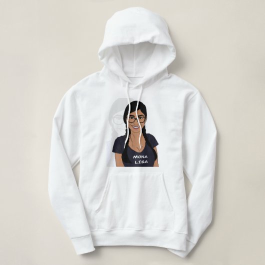Behoefte cadeautjes Mia Khalifa Hockey Hoodie (Design voorkant)