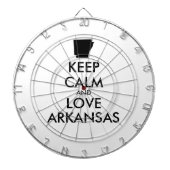  BEHOEFTE CALM EN LOVE ARKANSAS DARTBORD (Voorkant)