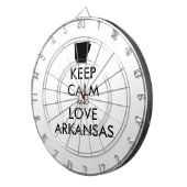  BEHOEFTE CALM EN LOVE ARKANSAS DARTBORD (Voorkant Rechts)
