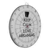  BEHOEFTE CALM EN LOVE ARKANSAS DARTBORD (Voorkant Links)