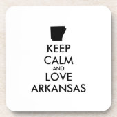  BEHOEFTE CALM EN LOVE ARKANSAS DRANKJES ONDERZETTER (Voorkant)