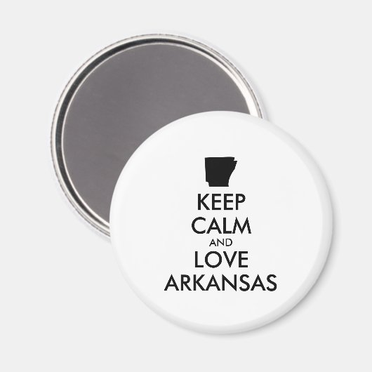  BEHOEFTE CALM EN LOVE ARKANSAS MAGNEET (Voorkant / Achterkant)