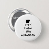  BEHOEFTE CALM EN LOVE ARKANSAS RONDE BUTTON 5,7 CM (Voorkant /achterkant)