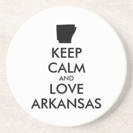  BEHOEFTE CALM EN LOVE ARKANSAS ZANDSTEEN ONDERZETTER