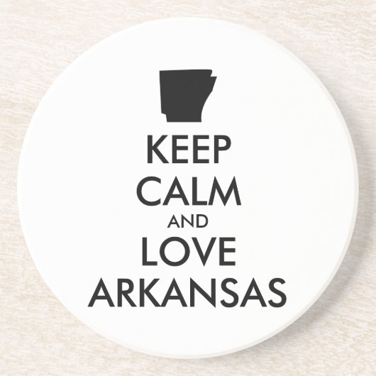 BEHOEFTE CALM EN LOVE ARKANSAS ZANDSTEEN ONDERZETTER