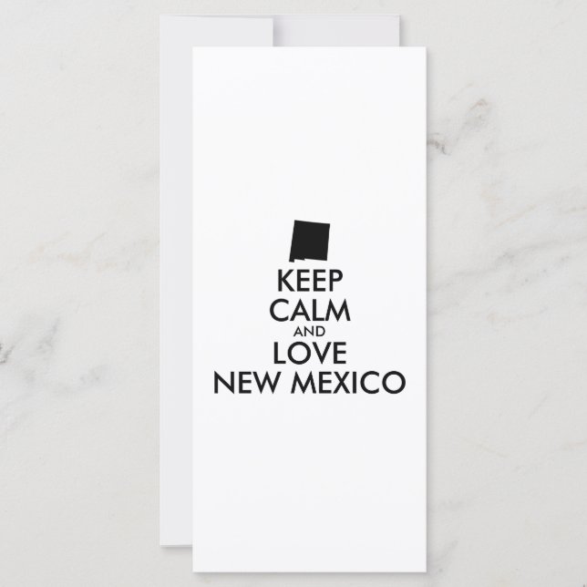  BEHOEFTE CALM EN VERLIES NIEUWE MEXICO (Voorkant)