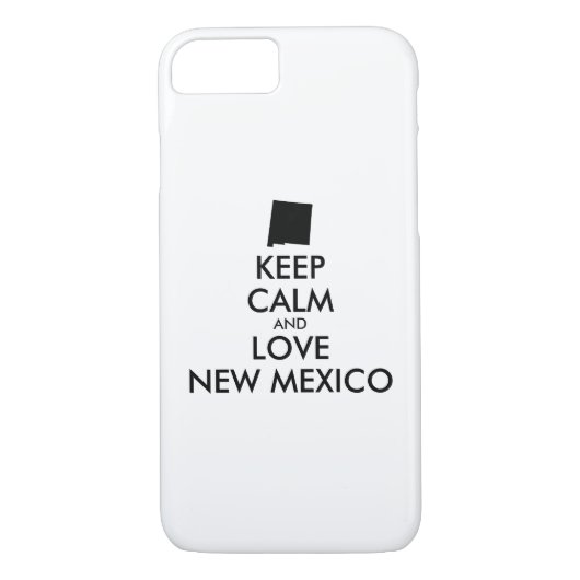  BEHOEFTE CALM EN VERLIES NIEUWE MEXICO Case-Mate iPhone CASE (Achterkant)