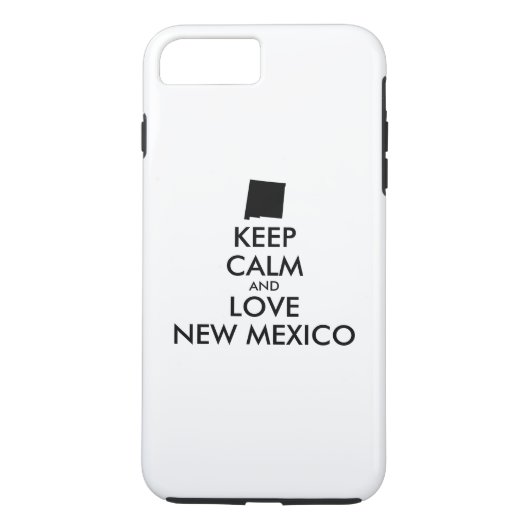 BEHOEFTE CALM EN VERLIES NIEUWE MEXICO Case-Mate iPhone CASE (Achterkant)