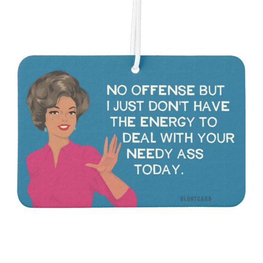 Behoefte!... grappig luchtverfrisser (Achterkant)