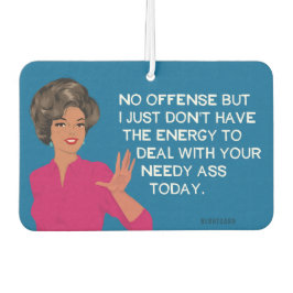 Behoefte!... grappig luchtverfrisser