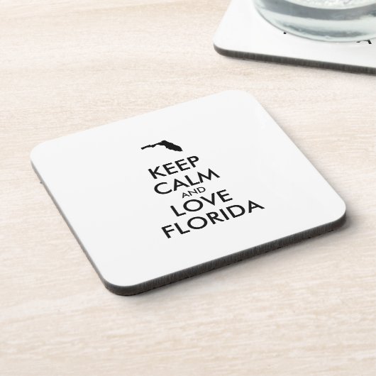 BEHOEFTE KALK EN VERLIES FLORIDA DRANKJES ONDERZETTER (Linkerzijde)