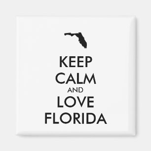  BEHOEFTE KALK EN VERLIES FLORIDA MAGNEET