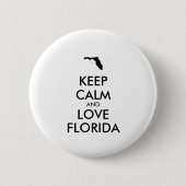  BEHOEFTE KALK EN VERLIES FLORIDA RONDE BUTTON 5,7 CM (Voorkant)