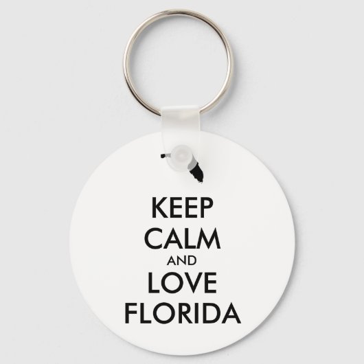 BEHOEFTE KALK EN VERLIES FLORIDA SLEUTELHANGER (Voorkant)