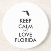  BEHOEFTE KALK EN VERLIES FLORIDA ZANDSTEEN ONDERZETTER (Voorkant)