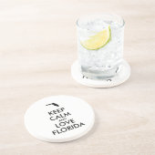  BEHOEFTE KALK EN VERLIES FLORIDA ZANDSTEEN ONDERZETTER (Zijkant)