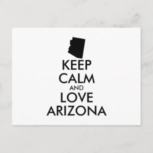 BEHOEFTE KALM EN VERLIES ARIZONA BRIEFKAART