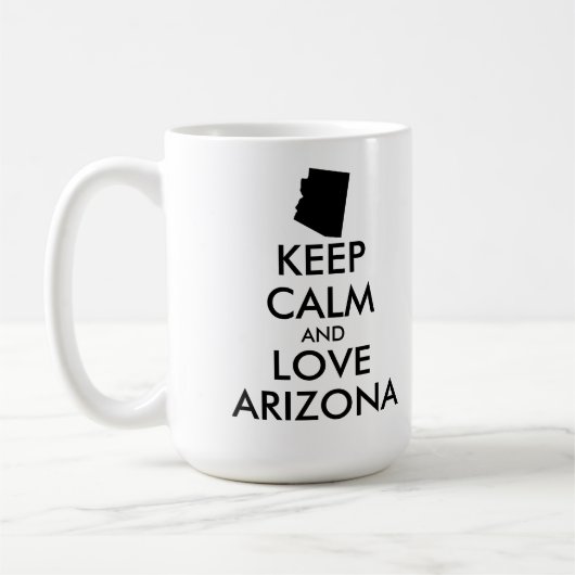  BEHOEFTE KALM EN VERLIES ARIZONA KOFFIEMOK (Links)