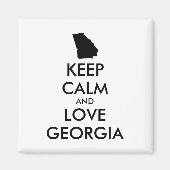  BEHOEFTE KALM EN VERLIES GEORGIË MAGNEET (Voorkant)