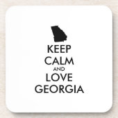  BEHOEFTE KALM EN VERLIES GEORGIË ONDERZETTER (Voorkant)