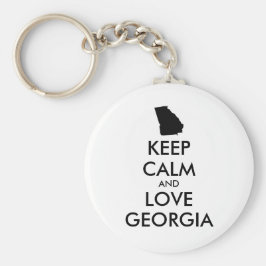  BEHOEFTE KALM EN VERLIES GEORGIË SLEUTELHANGER